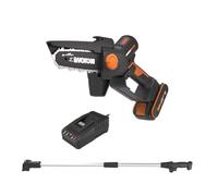 WORX 18V(20V MAX) NITRO Mini Motosega a Batteria 5 Pollici WG325E.1, con Asta di