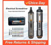 Worx 4V Mini Set di cacciaviti elettrici WX242 WX241 WX240 Cacciaviti elettrici a batteria intelligenti USB ricaricabili Utensili per trapano a mano