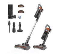 WORX Aspirapolvere Senza Fili Potente 20V WX038, 25Kpa, Autonomia 45mins, Per Peli Animali Domestici, Pavimenti, Tappeti, Auto - 2 Batteria Rimovibile Powershare E Doppio Caricatore Da Parete Inclusi
