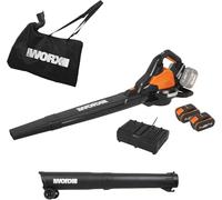 Soffiatore e aspirafoglie a batteria al litio WORX WG583E 40Volt 4.0Ah