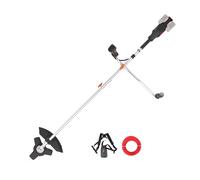 WORX Decespugliatore senza fili 40 V WG084E.9, lama da 25,5 cm, filo da taglio 38 cm, manico manubrio, motore Brushless, cappuccio di protezione, compatto e leggero, consegnato senza batteria o