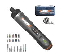 WORX Kit di accessori WX242L con cacciavite al litio da 4 V, 30 pezzi