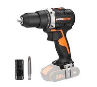 WORX NITRO WX102.9 - Trapano Avvitatore a Batteria 20V, Senza Spazzole, 60 Nm, Trasmissione a 2 Marce, Luce LED, per Foratura e Viti, Senza Caricatore