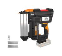 WORX WX842.9 NITRO 20 V 18 GA, chiodatrice a batteria - 80 chiodi/min - per unghie da 15 - 50 mm - pistola per unghie senza fili ad alta efficienza - risoluzione di inceppamento senza attrezzi - senza