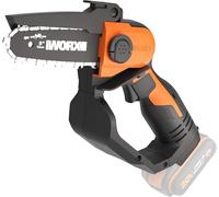 WORX Potatore a Batteria 20 V WG324E.9 Lunghezza Lama 12 cm Leggera e Comoda Compatibile con PowerShare senza Batteria e Caricatore