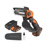 WORX WG234E 20V 2Ah 12cm Potatore Manuale a Batteria con Valigia