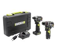 Worx Professional WU927 Avvitatore a percussione a batteria, Trapano avvitatore