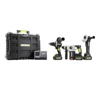 Worx Professional WU928 Martello perforatore a batteria, Smerigliatrice
