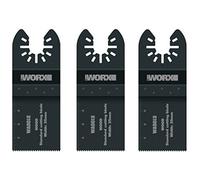 Worx Sonicrafter WA5012.3 - Confezione da 3 lame universali per sega, larghezza: