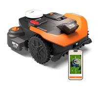 WORX Vision Cloud WR312E Robot tosaerba, robot tosaerba senza cavo perimetrale, tecnologia RTKn + Vision