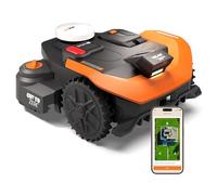 Worx Vision Cloud WR330E 2WD robot rasaerba senza filo perimetrale, 3000 m² | Installazione semplice, riconoscimento ostacoli con IA, VSLAM + 4G + RTK Cloud, mappatura automatica, CutToZero,senza antenna