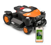 WORX Vision Cloud WR340E AWD Robot tosaerba, robot tosaerba senza cavo perimetrale, tecnologia RTKn + Vision