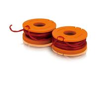 Worx WA0004.1 - 2 rocchetti filo da 3mt. X 1,65mm ricambio per decespugliatori W