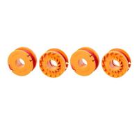 WORX WA0004.1-2 rocchetti filo da 3mt. X 1,65mm ricambio per decespugliatori WG163/169/157E (Confezione da 2)