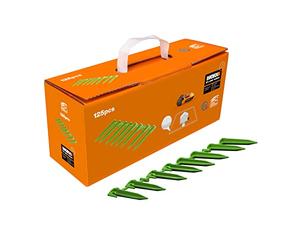 WORX WA0666 picchetti per robot tosaerba Landroid - set da 125 pezzi - biodegradabili - accessori originali di Worx