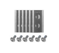 WORX - Set di 6 lame migliorate - Lunga durata - WA0789 - per tosaerba robot LANDROID (fornite con 6 viti di fissaggio)