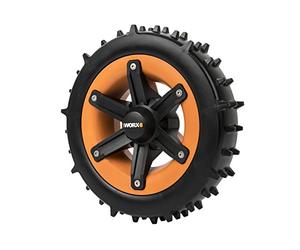 WORX WA0952 Landroid ruote Super-Grip, montaggio semplice | Migliora la capacità di affrontare le pendenze sui terreni difficili, fino a 24° o 45%; non compatibile con Vision