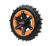 WORX WA0952 Landroid Ruote Super-Grip - per una maggiore capacità di salita - professionale su terreni difficili - adatto alla pendenza fino a 24° o 45% - montaggio facile - non per VISION