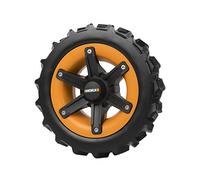 WORX WA0953 Landroid Ruote All-Terrain - Per terreni morbidi e prati umidi - si adattano alla pendenza fino a 22° BZW. 40% - facile da montare, non per visione