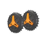 WORX WA0966 Ruote fuoristrada, set di pneumatici fuoristrada per modelli Vision Cloud RTK L (WR312E/WR318E/WR330E), trazione e aderenza migliorate su terreni irregolari