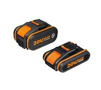 Worx Wx3605 Set Batterie al Litio Worx Power Share 20V, 1.Batteria 2.0Ah + 1.Bat