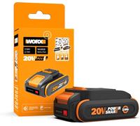 WORX WA3639 Batteria agli ioni di litio PowerShare 20V 2.0Ah con indicatore di