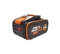 WORX WA3644 PowerShare Pro batteria 20 V - 4,0 Ah agli ioni di litio, ricarica