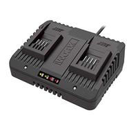 WORX WA3772 caricatore 20V doppio da 2Ah - 50W