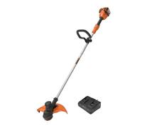 WORX WG183E 36 V (40 V MAX) Doppia Batteria Cordless 33 cm Erba Trimmer Linea Strimmer Tagliaerba Taglierina Bordo con batteria e caricabatterie