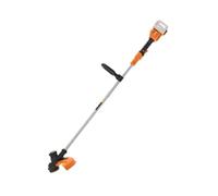 WORX Tagliabordi a Batteria 40 V (2 x 20 V) PowerShare WG183E 9 Non Include Batteria e Caricatore Manico Regolabile Testa a Doppio Filo