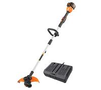 Worx WG184E Decespugliatore Tagliabordi A Batteria 40V Rasaerba Elettrico Da Giardino, Diam. 33