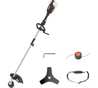 WORX WG186E.92 Decespugliatore a batteria 38cm, senza batteria e caricabatt