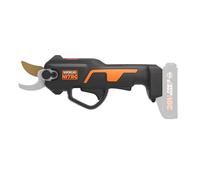 WORX WG330E.9 Forbice da potatura a batteria, senza batteria e caricabatt. | Motore brushless e azionamento elettrico, design leggero e compatto, lama SK5 ad alte prestazioni