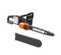 Worx WG384E.9 - Motosega a batteria, 40 V (2 x 20 V), motore Brushless, lama da 35 cm