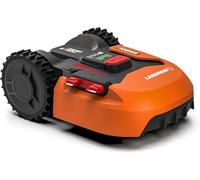 WORX Robot Tagliaerba Landroid S300 a Batteria 20V Area di Taglio 300 Mq, Wifi Base a Scomparsa e Carica Laterale