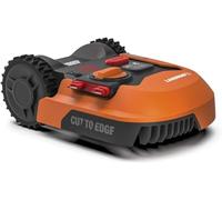 WORX Robot Tagliaerba Landroid WR153E a Batteria 20 V Area di taglio 1 500Mq Lama Flottante, Base a Scomparsa Carica Laterale Taglia Fino al Bordo