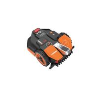 WORX WR206E Landroid - Tosaerba robotico 600 m² brevettato AIA falciatura multizona, ricarica automatica, batteria PowerShare 20 V, sensore pioggia, tecnologia Cut-to-Edge, controllo app, accessori