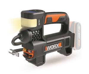 WORX WX092.9 MINI COMPRESSORE CON TORCIA 20V E KIT UGELLI PER GONFIARE