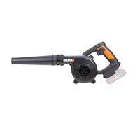 WORX WX094.9 Soffiatore da officina 20 V, senza batteria e caricabatterie | Soffiatore 20 V Max compatibile con le batterie WORX PowerShare 20 V