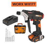 WORX WX177 20V Switchdriver 2.0 | Trapano Avvitatore Senza Spazzole NUOVO OVP