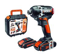 Worx WX292 - Cacciavite impatto 1/4 "- 2 batterie 20v - 2,0 ah - li-ion.