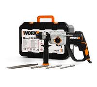 WORX WX339 Martello Tassellatore 3in1, 800W, Perforazione a Martello, Perforazione, Scalpellatura, Mandrino SDS