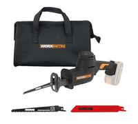 WORX WX501.9 Sega a gattuccio 20 V con LED, senza batteria e caricabatterie