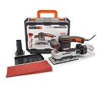 Worx WX642 Levigatrice Orbitale con Tecnologia Cyclone Senza Sacchetto 270W