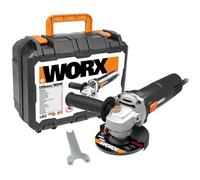 WORX WX718 Smerigliatrice angolare 900 W - Smerigliatrice compatta con manico regolabile e impugnatura aggiuntiva senza vibrazioni per levigatura e taglio - Diametro disco 125 mm - Velocità a vuoto