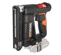 Pinzatrice chiodatrice 20 V Max.| PowerShare | WX843.9 | Senza batteria o caricatore | Chiodi 1,2 mm tipo 47 e graffette 11,4 mm tipo 53 | Regolazione della profondità senza attrezzi
