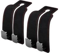 woshisanni 2 Pezzi Ganci Poggiatesta Auto per Audi Q3 Sportback 2019 2020 2021 2022 2023 2024, Multifunzionale Gancio Organizer per Seggiolino Auto Accessori Interni