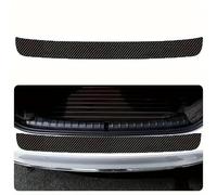 woshisanni Protezione Paraurti Posteriore Auto per Abarth 124 Spider 2016-2019, Protettore del Bagagliaio Striscia Bagagliaio Battitacco Scratch Guard