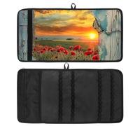 WOSHJIUK Astuccio,astuccio estetico,Porta Tramonto Campo Di Fiori,astuccio per penne