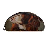 WOSHJIUK Astuccio,astuccio estetico,Simpatico cane cavalier king charles spaniel,astuccio per penne